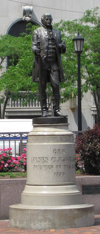 Moses Cleaveland Statue